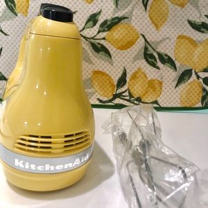 KitchenAid Yellow Hand Mixer - brand new!